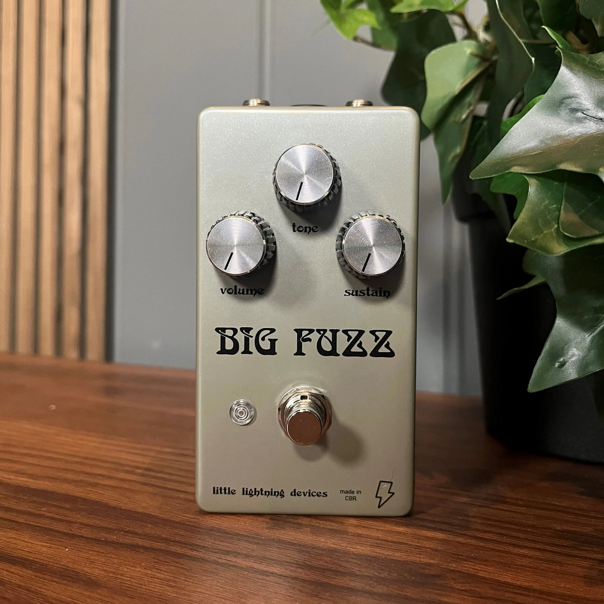 Little Lightning Devices BIG FUZZ Pedal - Violet Era Logo-Little Lightning Devices-Infinite Music