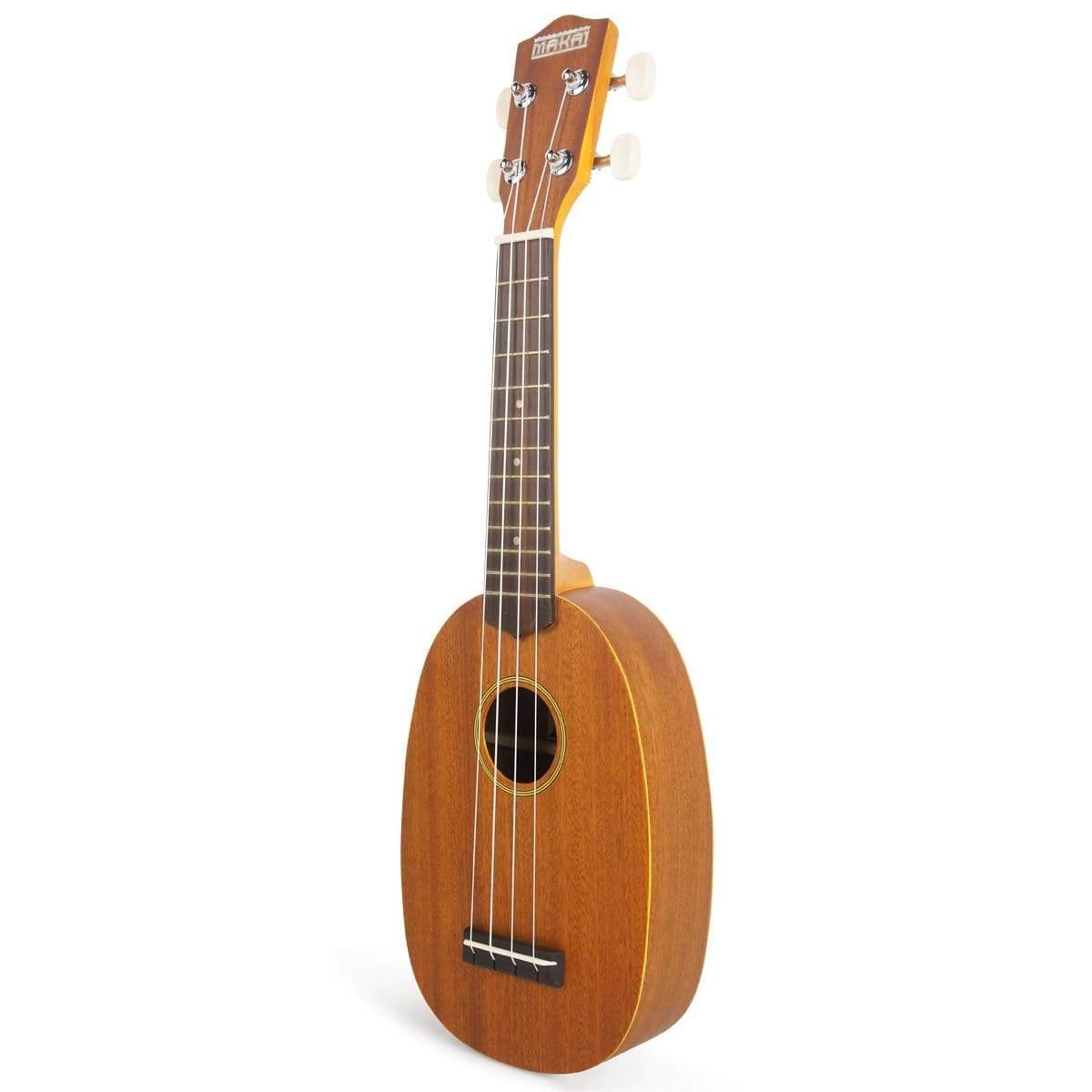 MAKAI PK-55 Mahogany Pineapple Soprano Ukulele-MAKAI-Infinite Music