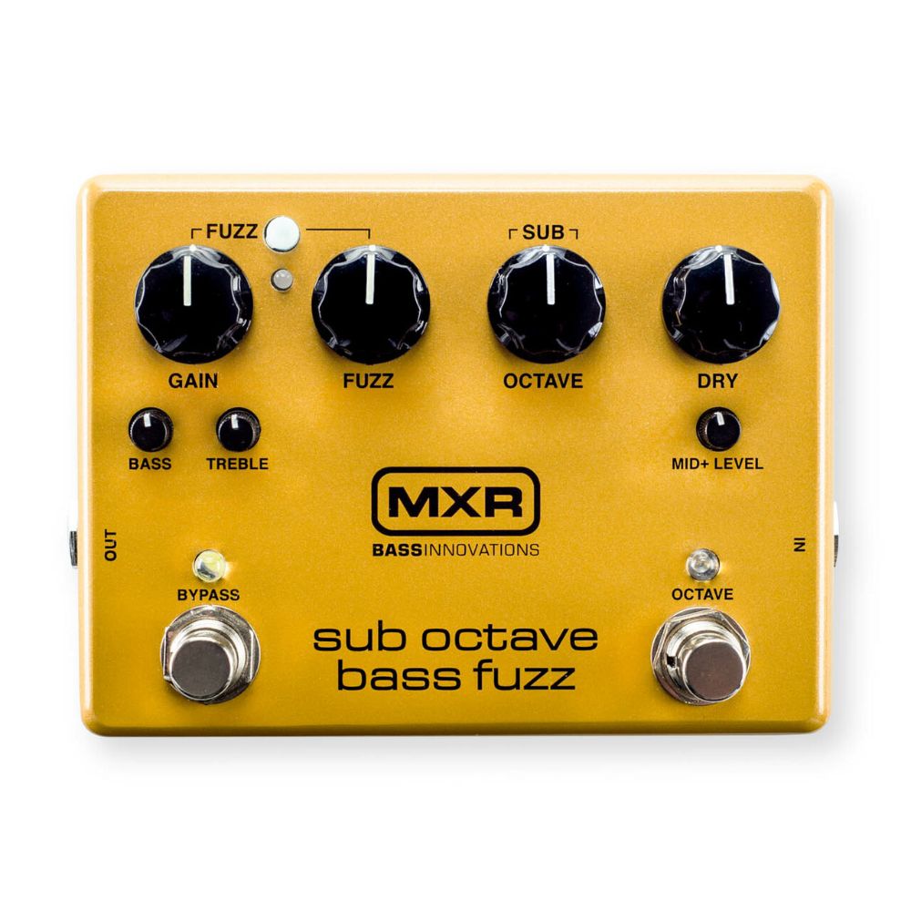 MXR M287 Sub Octave Bass Fuzz Guitar Pedal-MXR-Infinite Music
