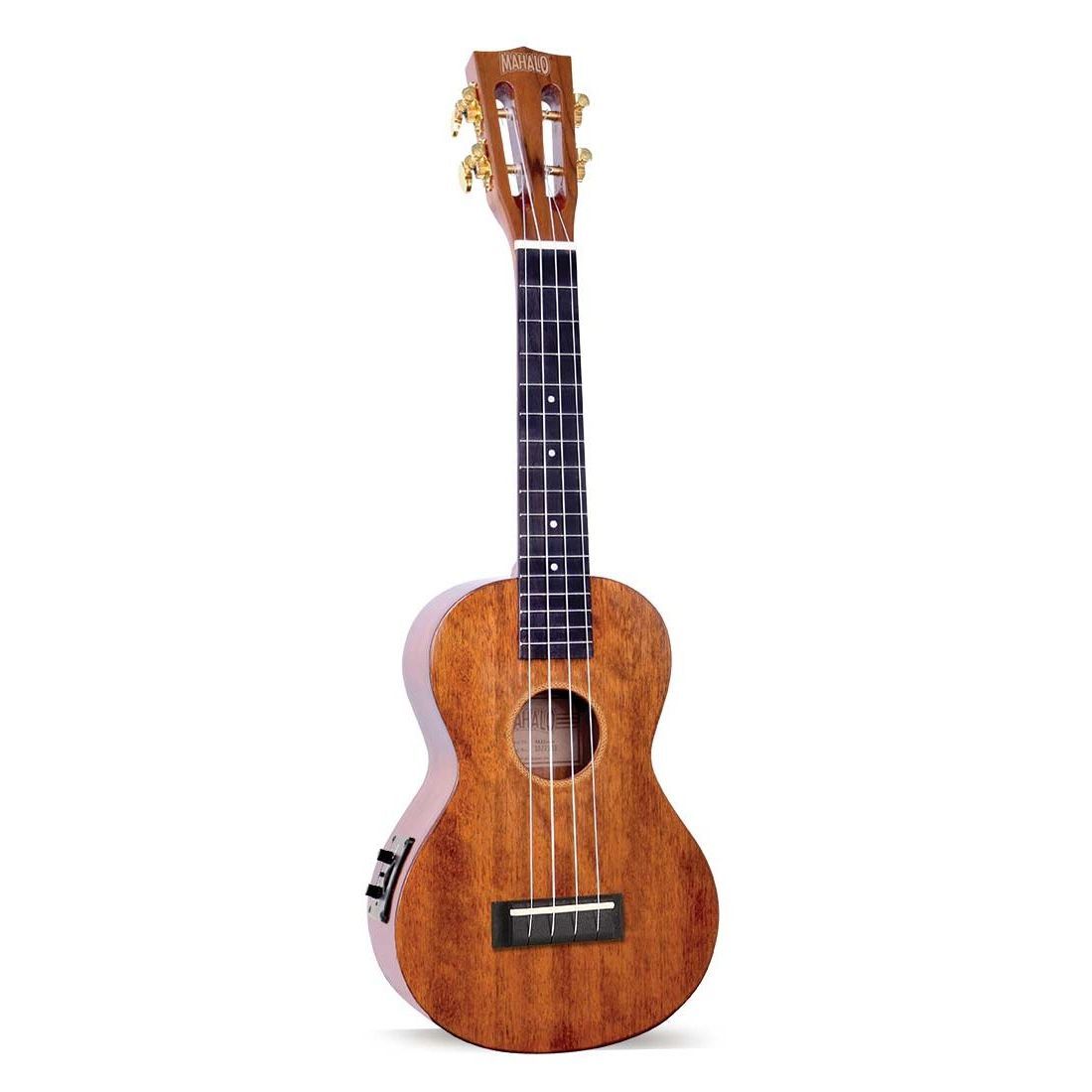 Mahalo Electric Concert Ukulele - Vintage Natural-Mahalo-Infinite Music
