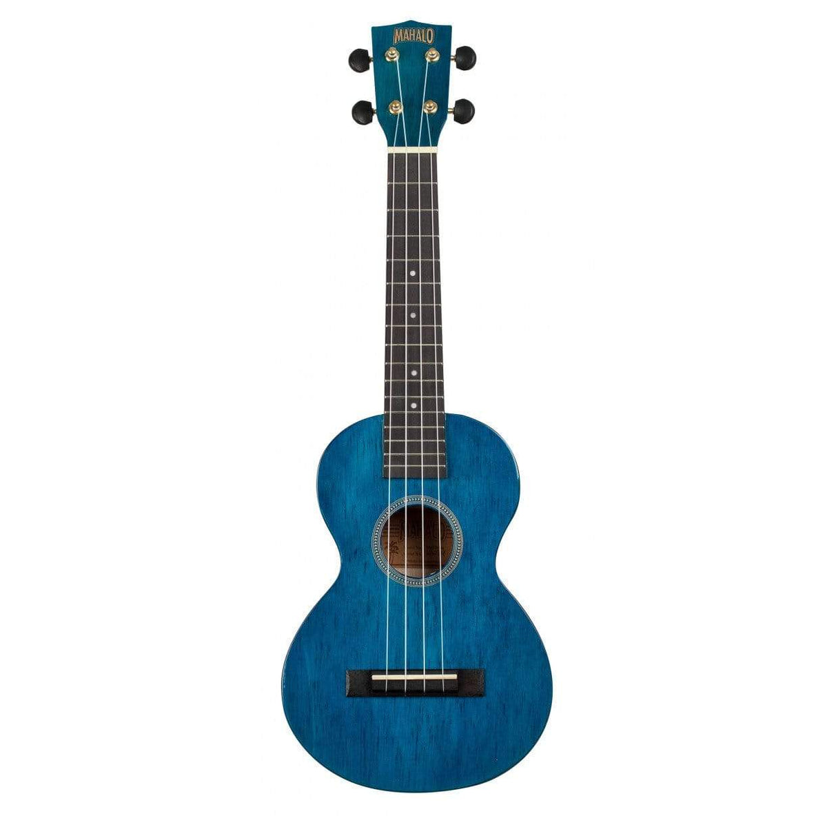 Mahalo Hano Series Concert Ukulele Transparent Blue-Mahalo-Infinite Music