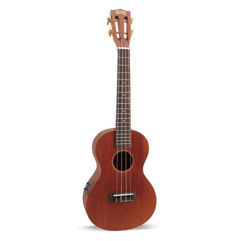 Mahalo Java Series Electric Tenor Ukulele - Transparent Brown-Mahalo-Infinite Music