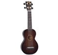 Mahalo Java Series Soprano Ukulele - Transparent Black-Mahalo-Infinite Music