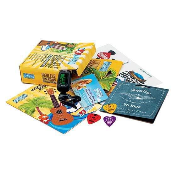 Mahalo Kahiko Series Natural Soprano Ukulele with Learn 2 Play Essentials Pack-Mahalo-Infinite Music
