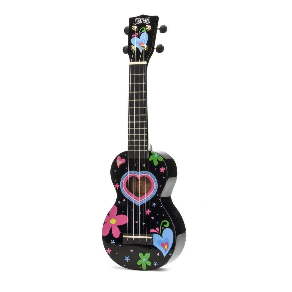 Mahalo MA1HEBK Soprano Ukulele Heart-Mahalo-Infinite Music