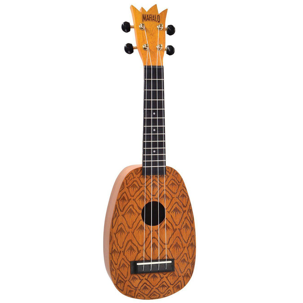 Mahalo Pineapple Soprano Ukulele-Mahalo-Infinite Music