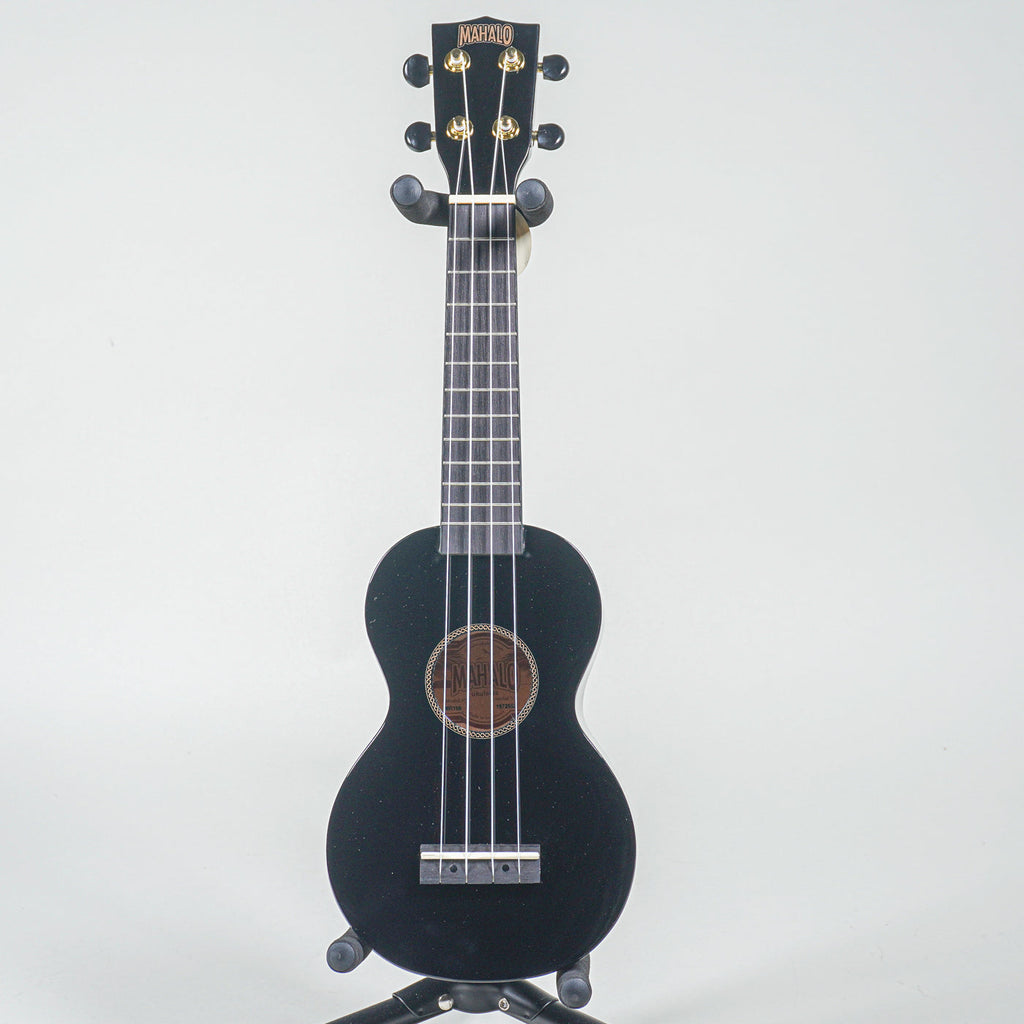 Mahalo Rainbow Series Soprano Ukulele - Black-Mahalo-Infinite Music