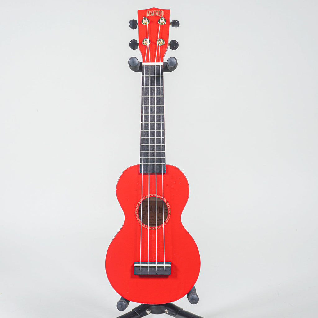 Mahalo Rainbow Series Soprano Ukulele - Red-Mahalo-Infinite Music