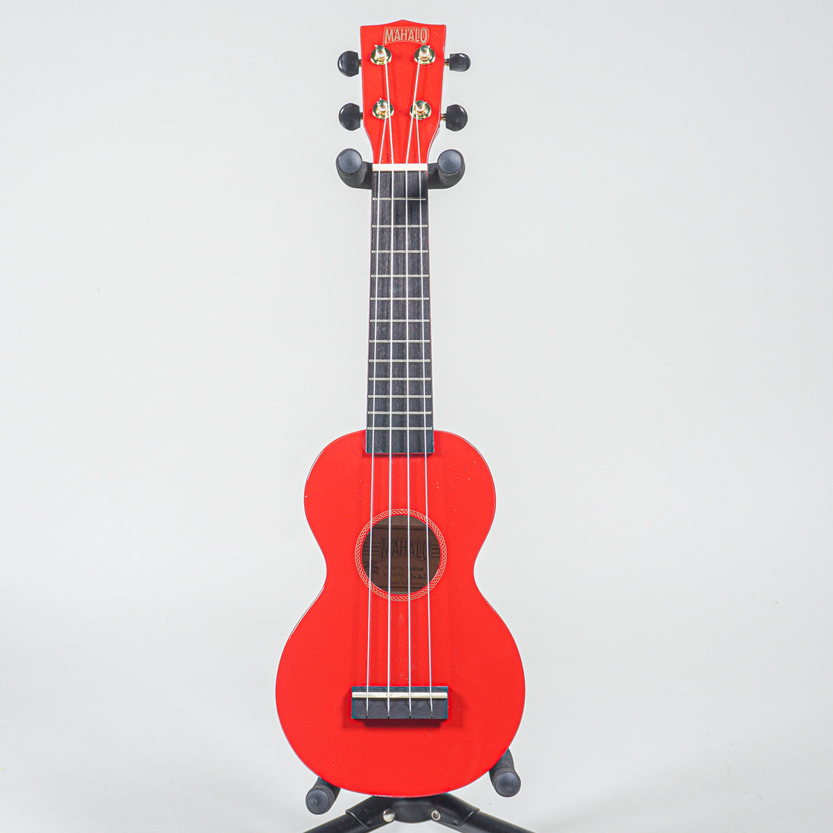 Mahalo Rainbow Series Soprano Ukulele - Red-Mahalo-Infinite Music