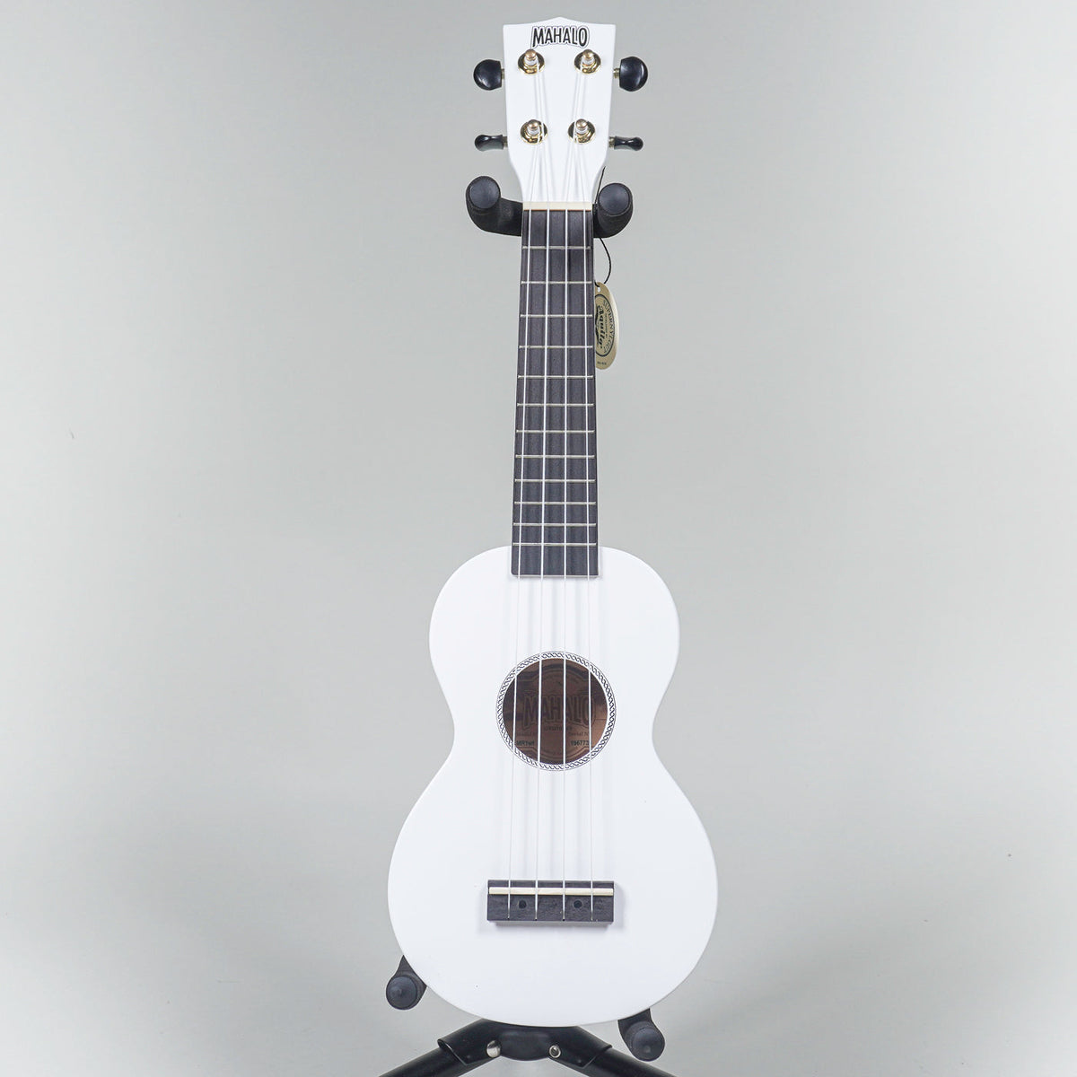 Mahalo Rainbow Series Soprano Ukulele - White-Mahalo-Infinite Music
