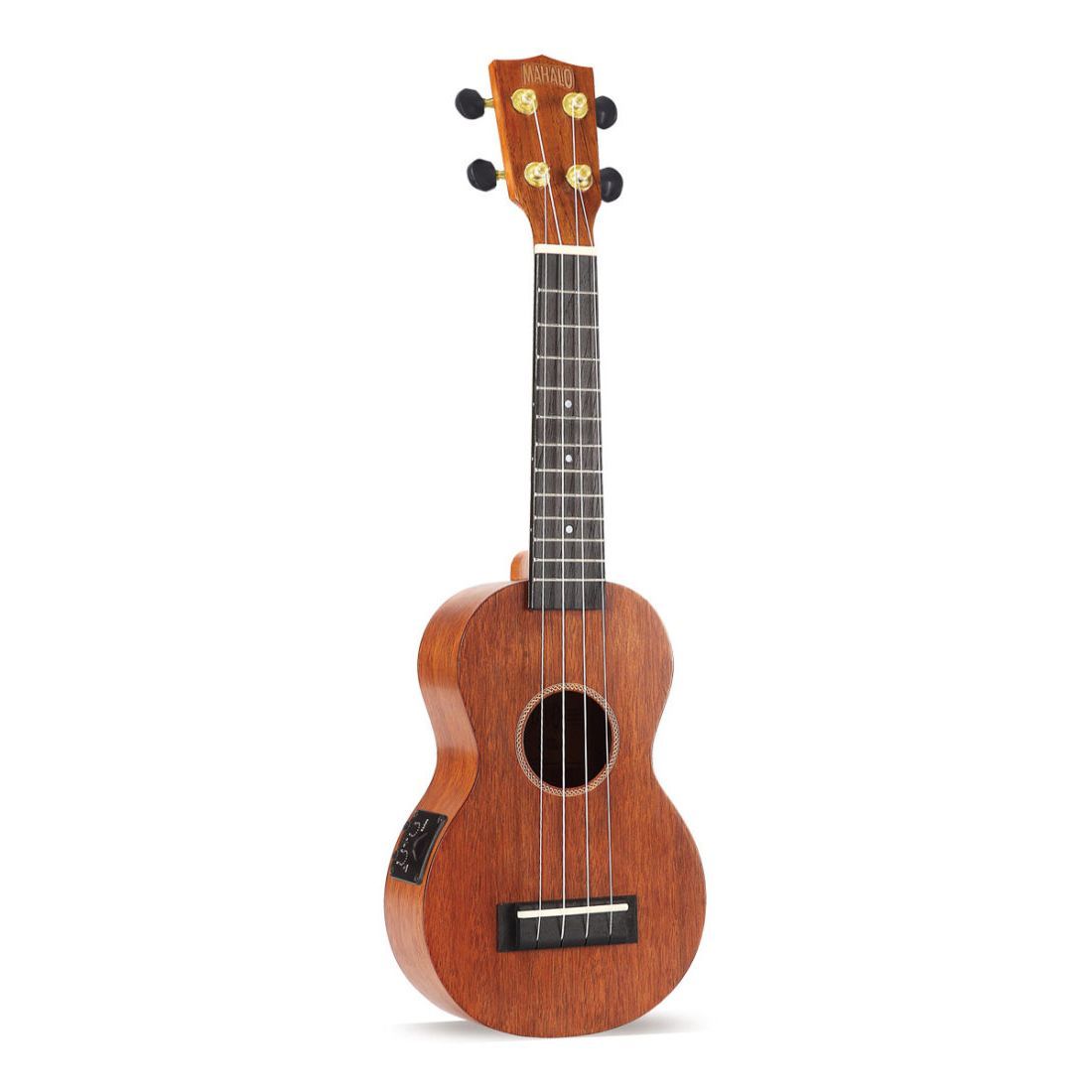 Mahalo Soprano Ukulele with Pickup - Transparent Brown-Mahalo-Infinite Music