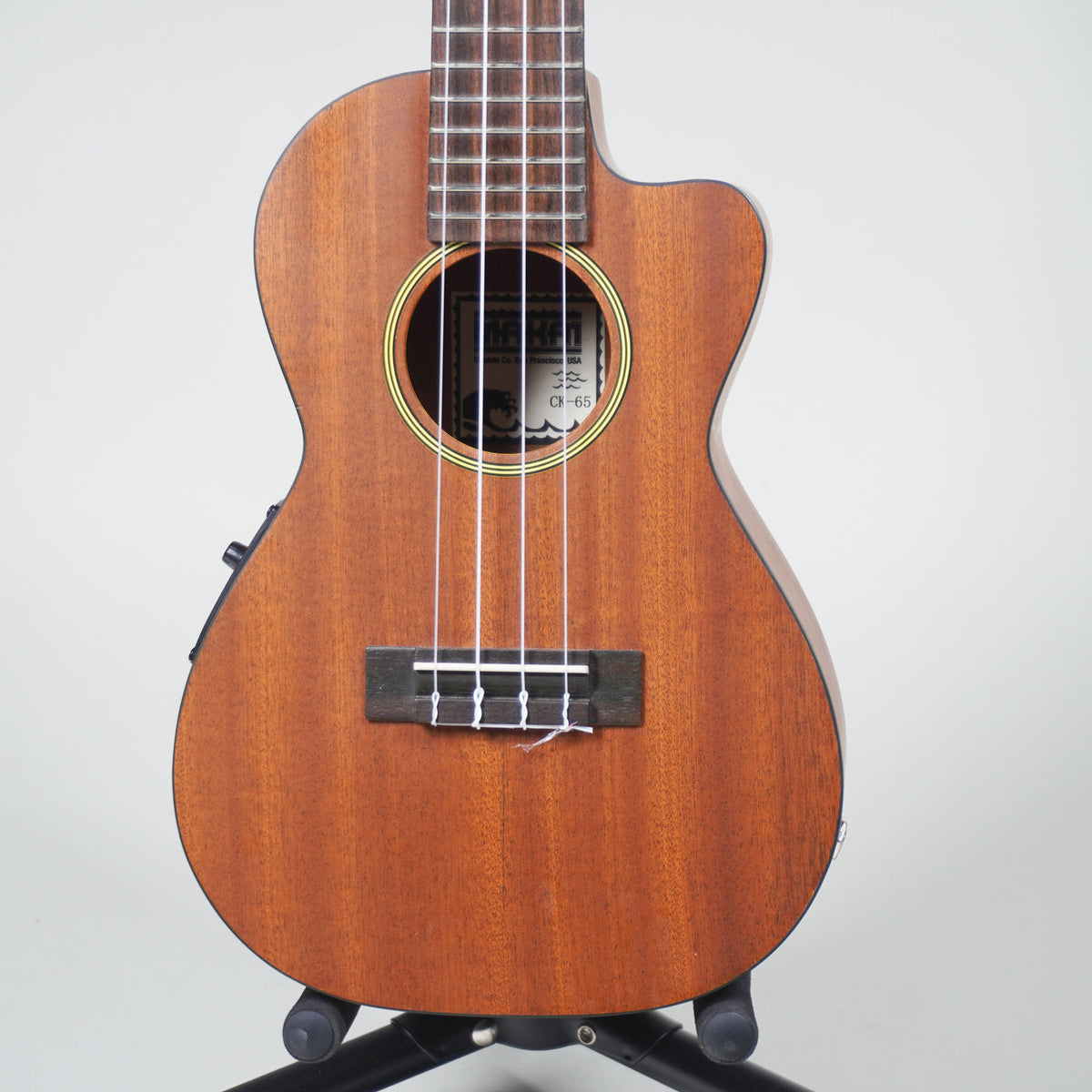 Makai CK-65 Mahogany Concert Cutaway Ukulele With Pickup-MAKAI-Infinite Music