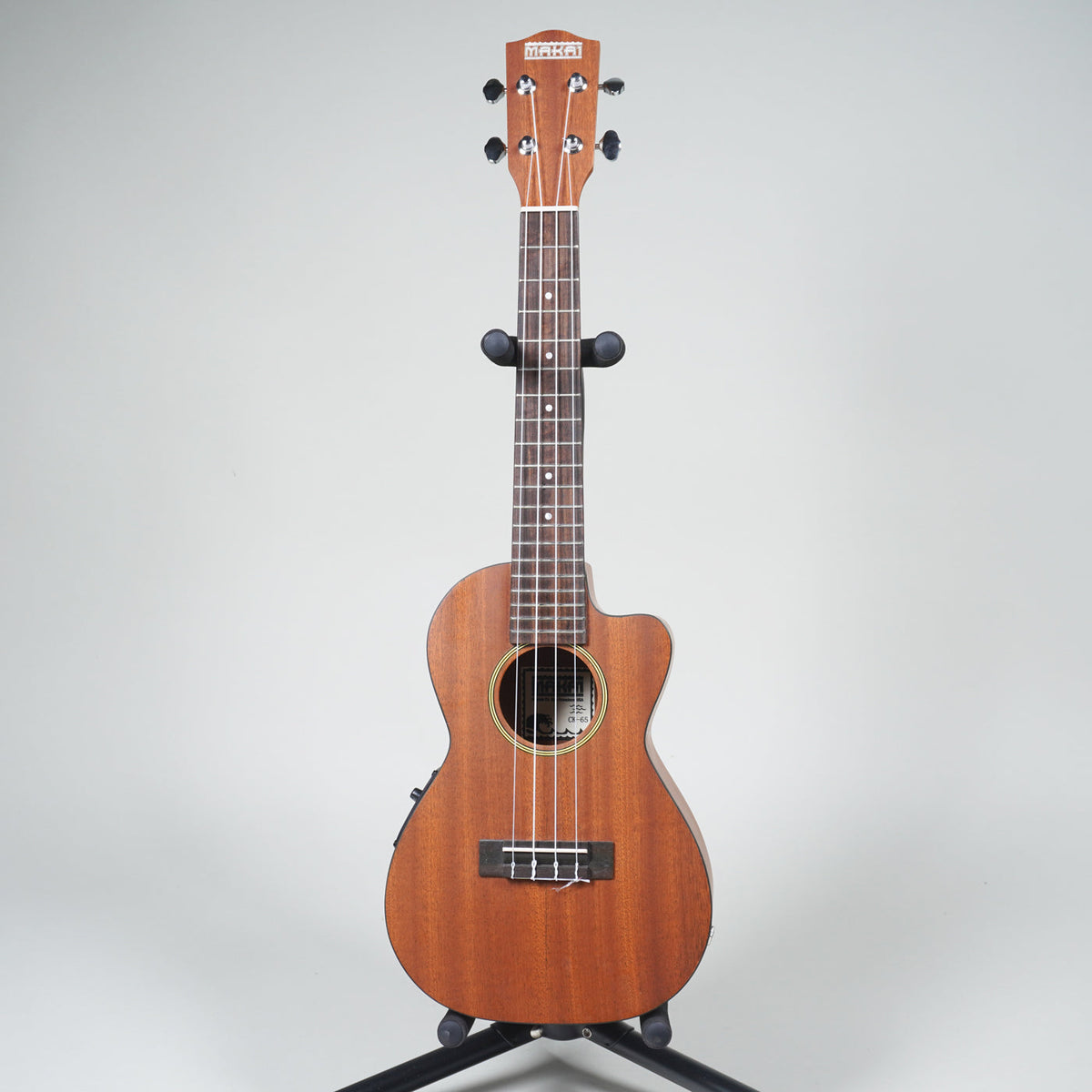 Makai CK-65 Mahogany Concert Cutaway Ukulele With Pickup-MAKAI-Infinite Music