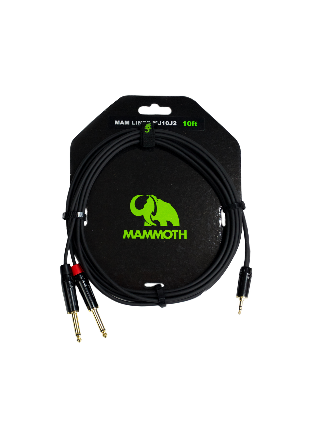 Mammoth MAM LINES MJ10J2 Audio Cable - Mini TRS-Dual Jack - 10ft-Mammoth-Infinite Music
