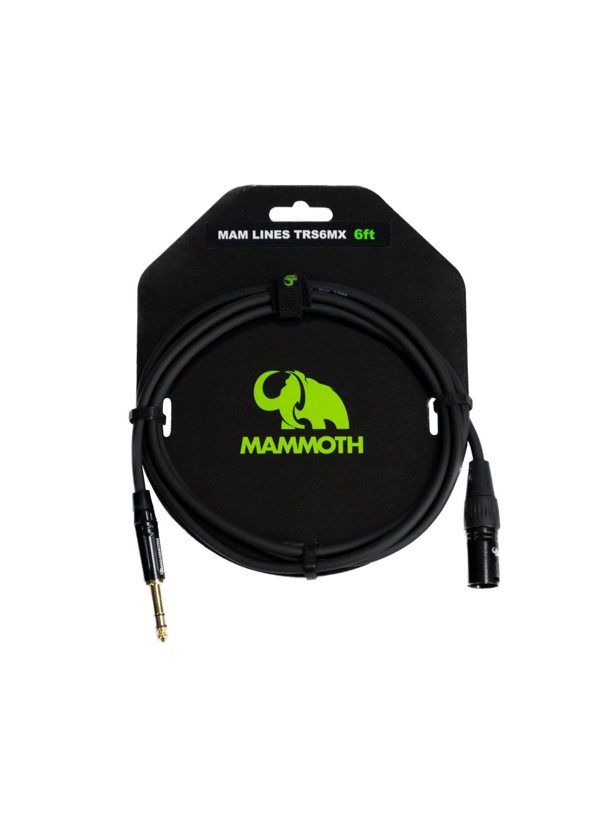 Mammoth MAM LINES TRS6MX Audio Cable - TRS-MXLR - 6ft-Mammoth-Infinite Music
