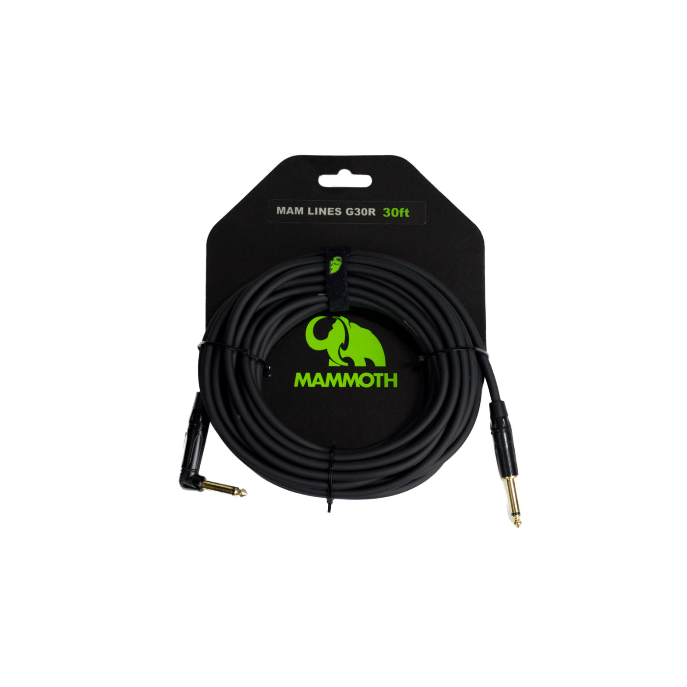 Mammoth Mam Lines G30R 30ft Instrument Cable-Mammoth-Infinite Music