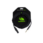 Mammoth Mam Lines M20J, 20ft Mic Cable, FXLR to TRS Jack-Mammoth-Infinite Music