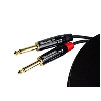 Mammoth Mam Lines RCA10J - 2x RCA To 2x Jack-Mammoth-Infinite Music
