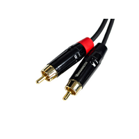 Mammoth Mam Lines RCA10J - 2x RCA To 2x Jack-Mammoth-Infinite Music