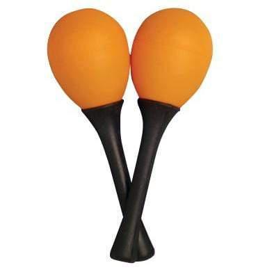 Mano Percussion Egg Shaped Maracas - Orange-Mano Percussion-Infinite Music