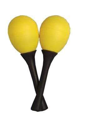Mano Percussion Egg Shaped Maracas - Yellow-Mano Percussion-Infinite Music