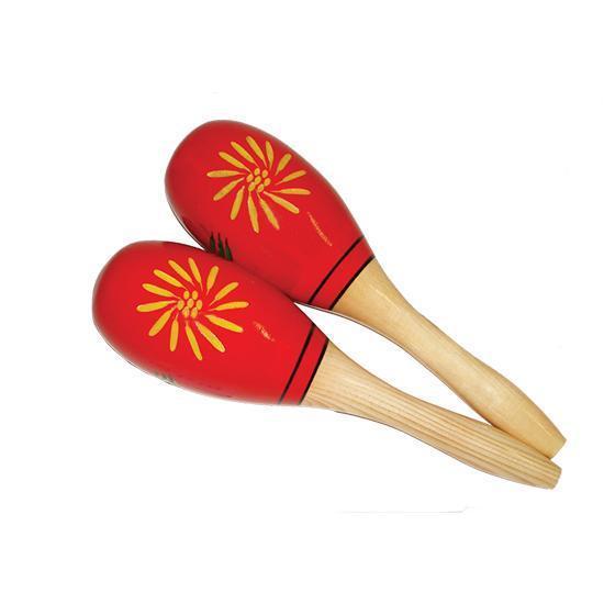 Mano Percussion Wooden Oval Shaped Maracas-Mano Percussion-Infinite Music
