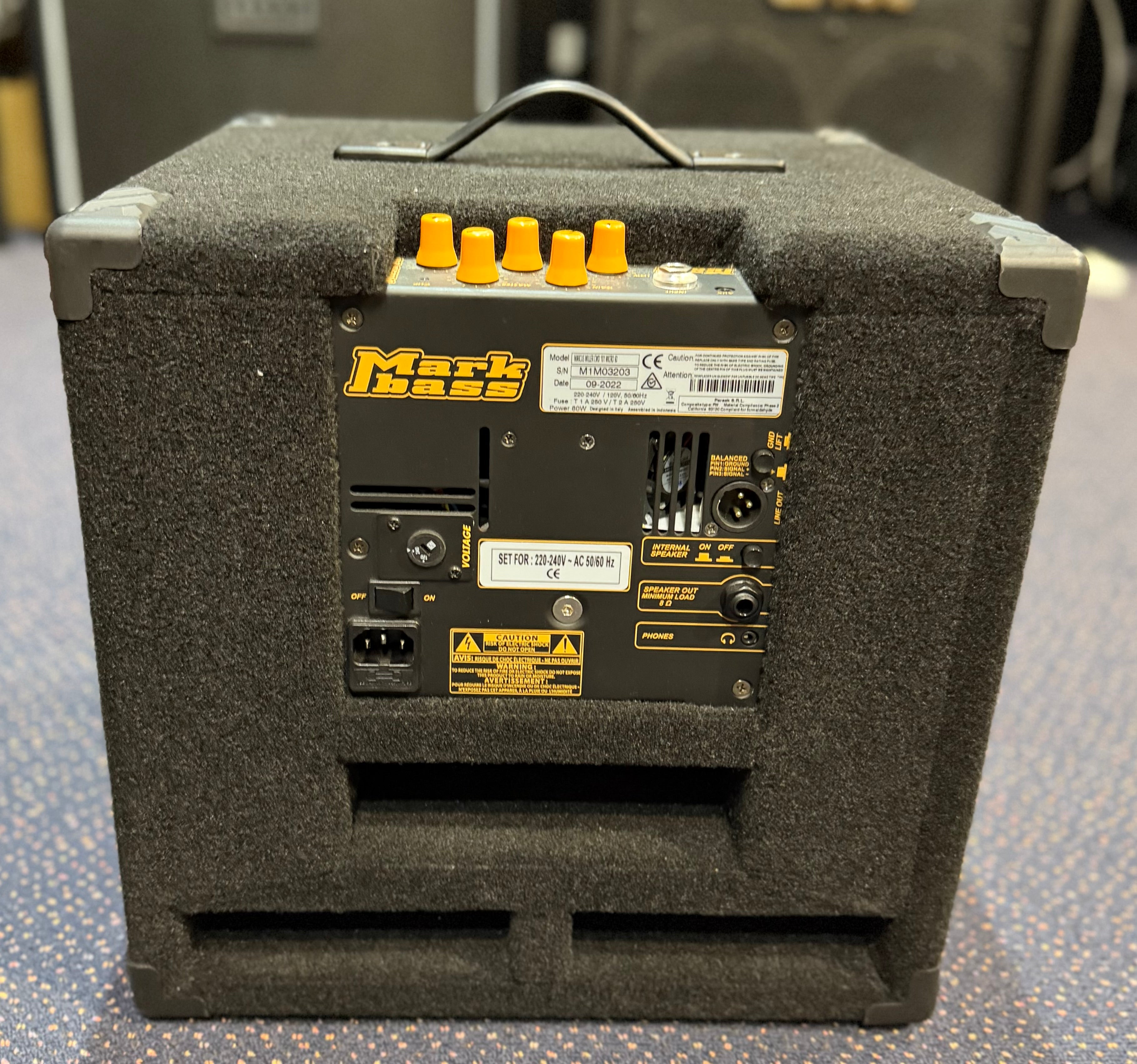 Mark Bass Marcus Miller CMD 101 Micro 60 Bass Combo W/- Box (Pre Owned)-Markbass-Infinite Music