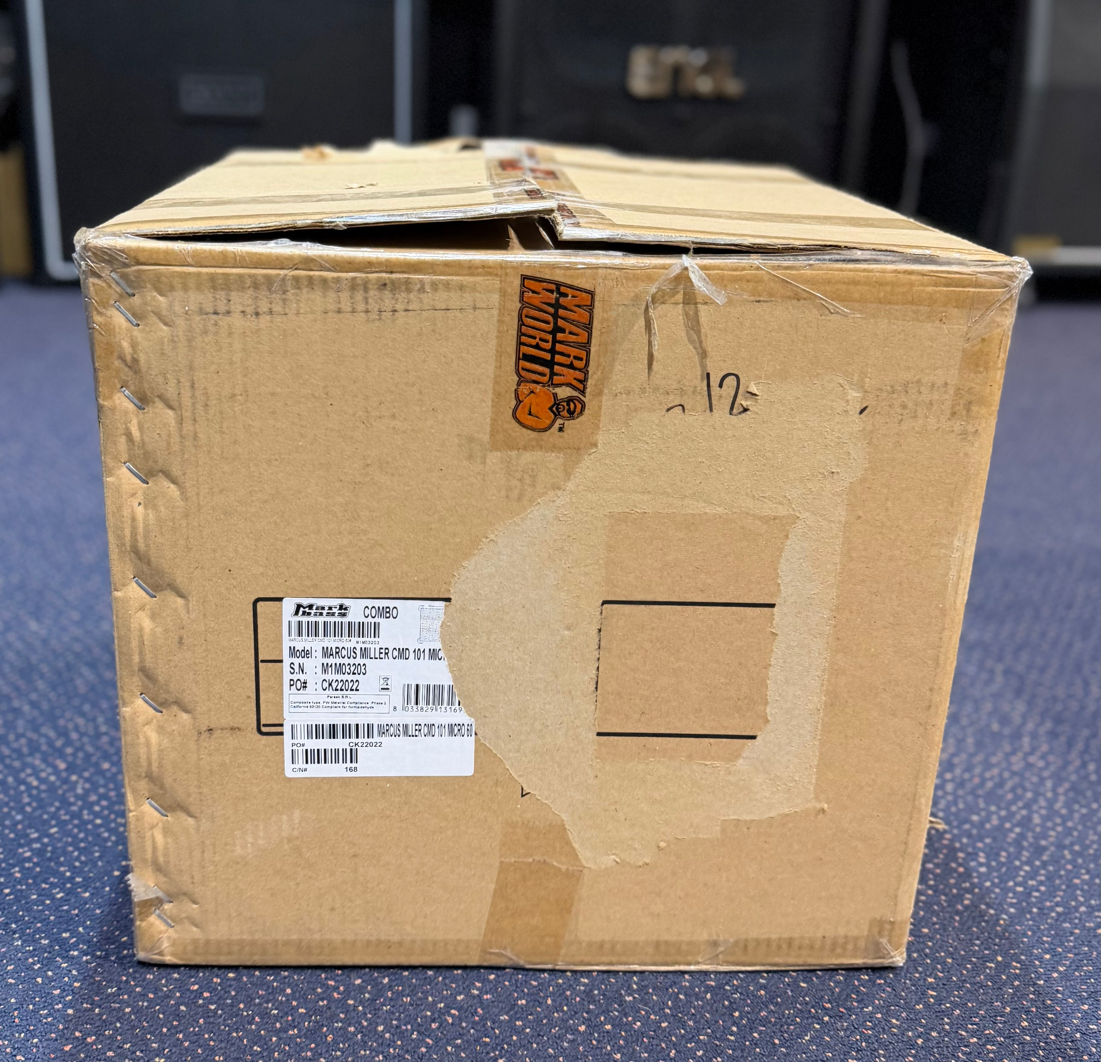 Mark Bass Marcus Miller CMD 101 Micro 60 Bass Combo W/- Box (Pre Owned)-Markbass-Infinite Music
