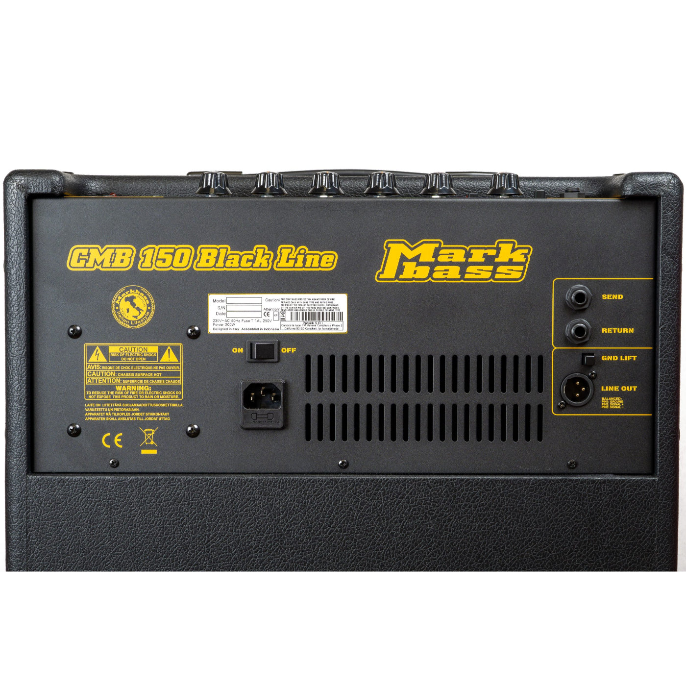 Markbass CMB 121 Black Line 1x12 150W Bass Combo Amplifier-Markbass-Infinite Music