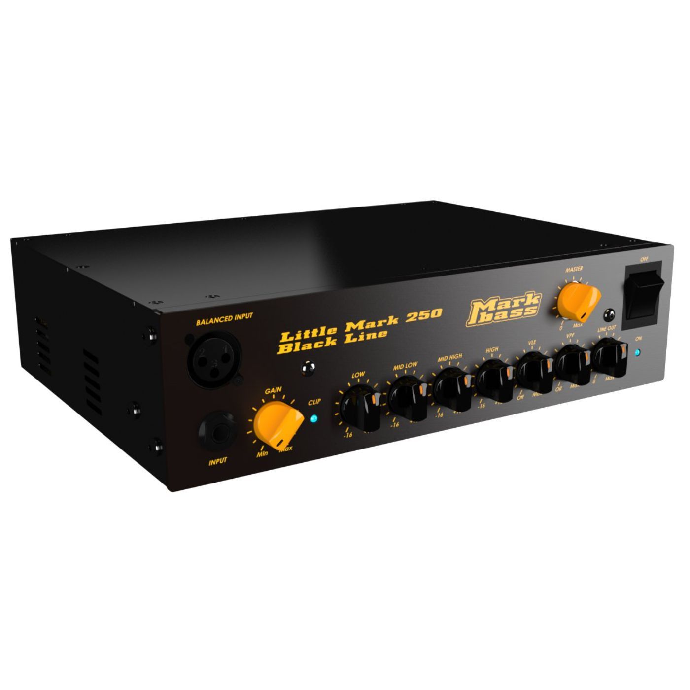 Markbass Little Mark 250 Black Line Bass Amp Head-Markbass-Infinite Music