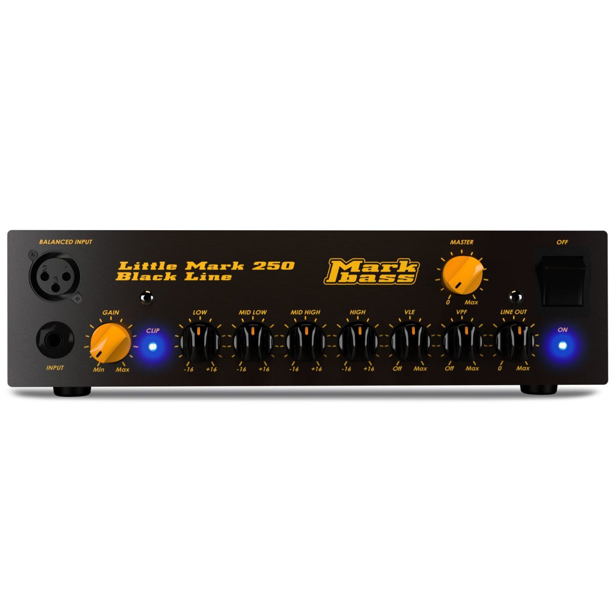 Markbass Little Mark 250 Black Line Bass Amp Head-Markbass-Infinite Music
