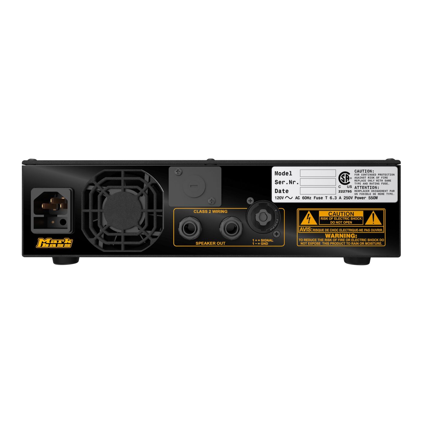 Markbass Little Mark 58R 500W Ultra Lightweight Bass Amplifier Head-Markbass-Infinite Music