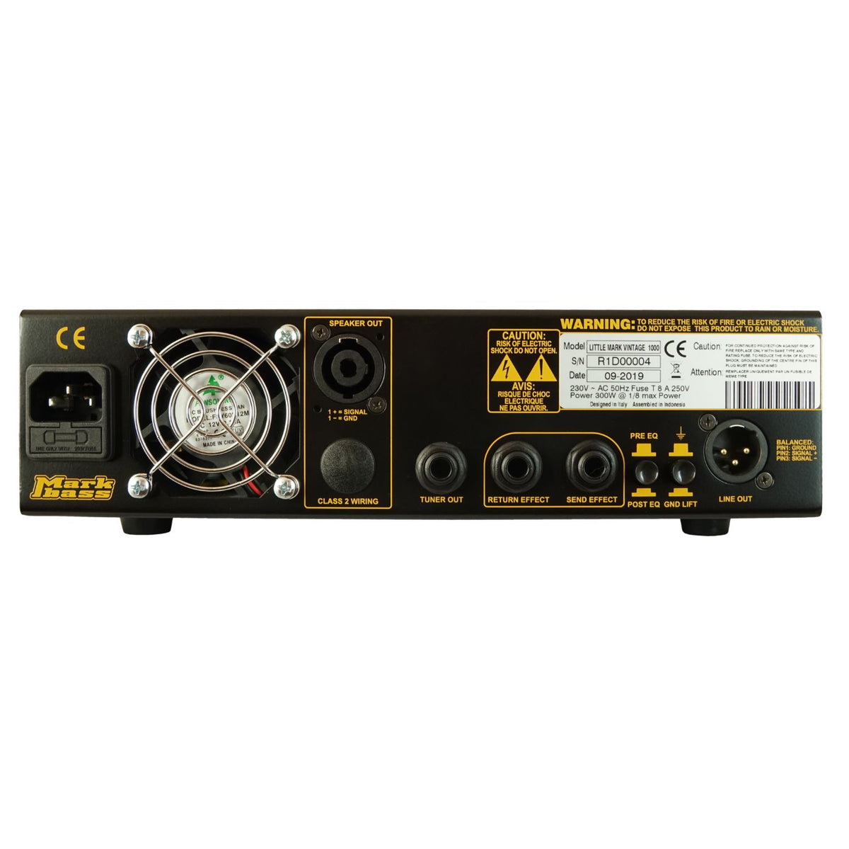 Markbass Little Mark Vintage 1000 Watt Bass Amplifier Head-Markbass-Infinite Music