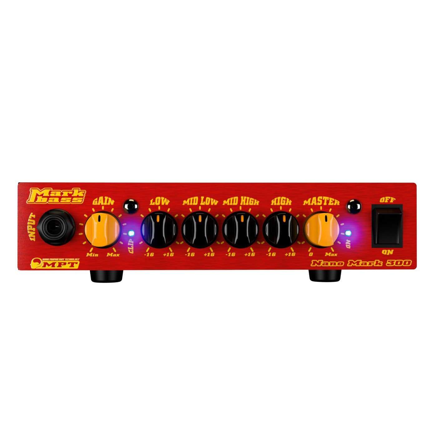 Markbass Nano Mark 300 Compact 300W Bass Amp Head-Markbass-Infinite Music