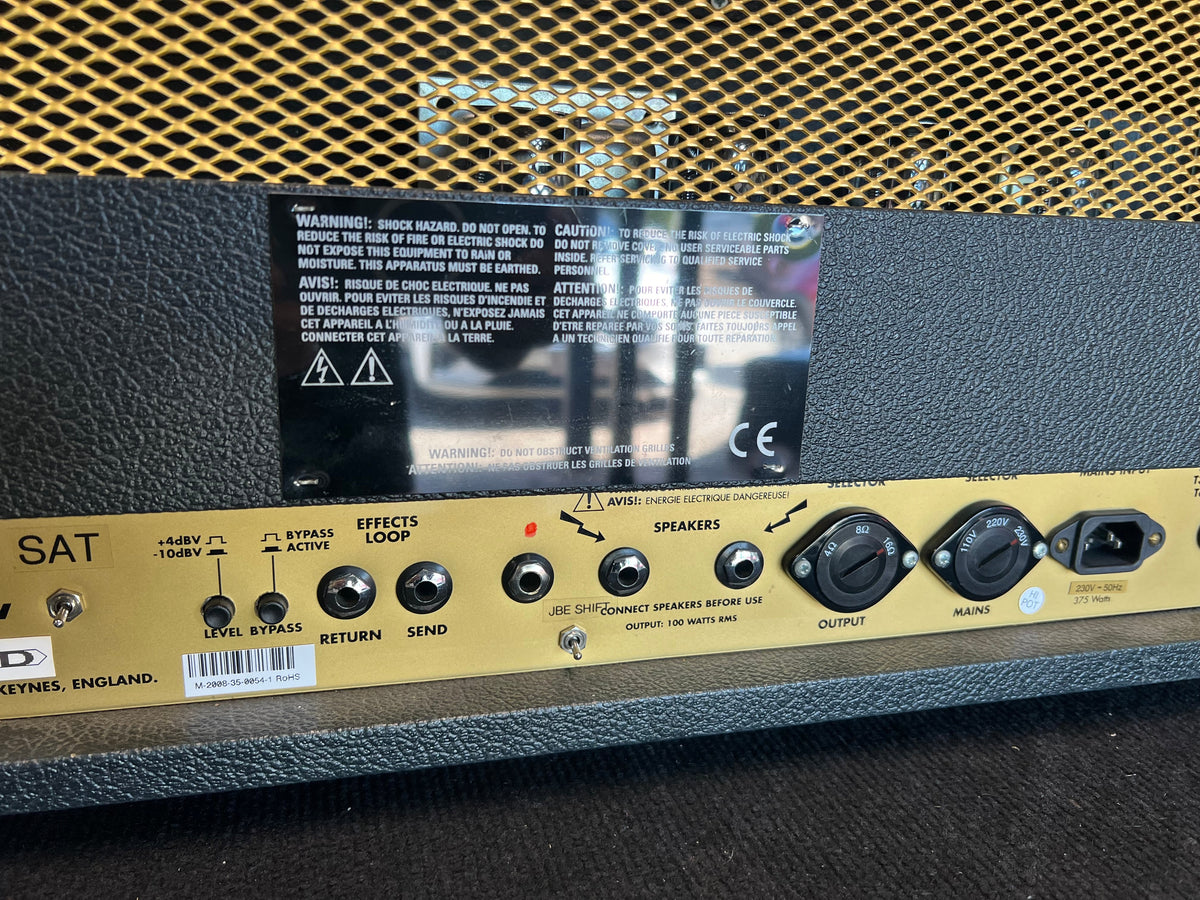 Marshall 2008 RI 1959SLP with Friedman Kitchen Sink, Dual Master /Gain Mods 100W (Pre Owned)-Marshall /Dave Friedman-Infinite Music