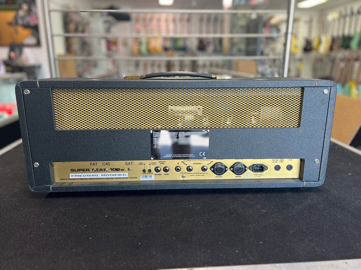 Marshall 2008 RI 1959SLP with Friedman Kitchen Sink, Dual Master /Gain Mods 100W (Pre Owned)-Marshall /Dave Friedman-Infinite Music