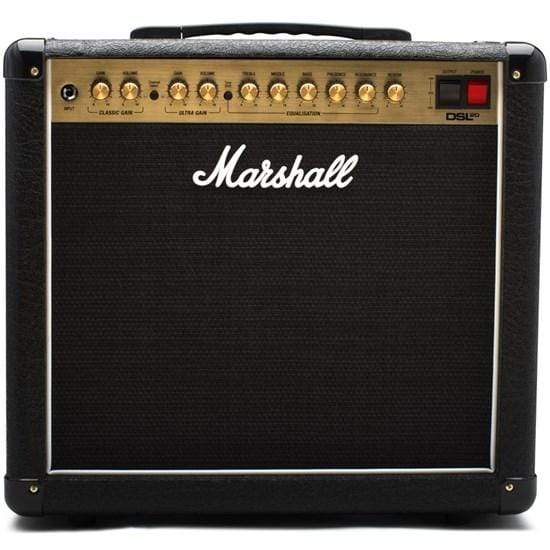 Marshall DSL20C 2 Channel 20W 1 x 12" Guitar Valve Combo Amplifier-Marshall-Infinite Music