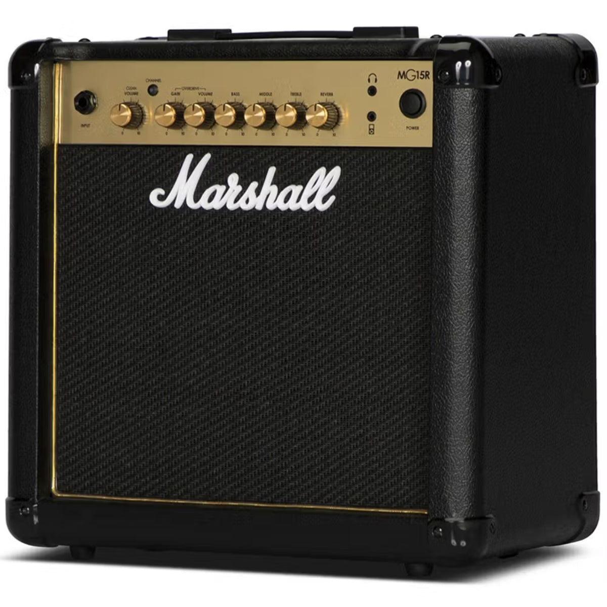 Marshall MG15R MG Gold 1x8" Solid State Guitar Amp Combo w/ Reverb 15w-Marshall-Infinite Music