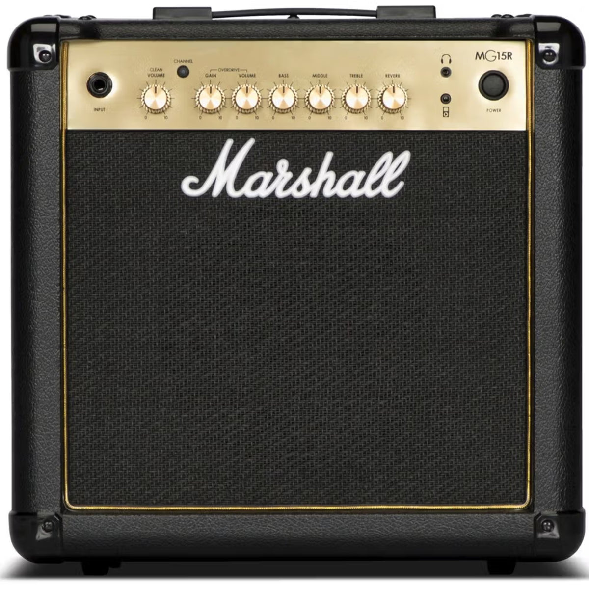 Marshall MG15R MG Gold 1x8" Solid State Guitar Amp Combo w/ Reverb 15w-Marshall-Infinite Music