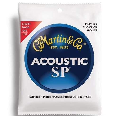 Martin MSP4800 Acoustic Bass Guitar String Set Light Gauge 45-100-Martin-Infinite Music