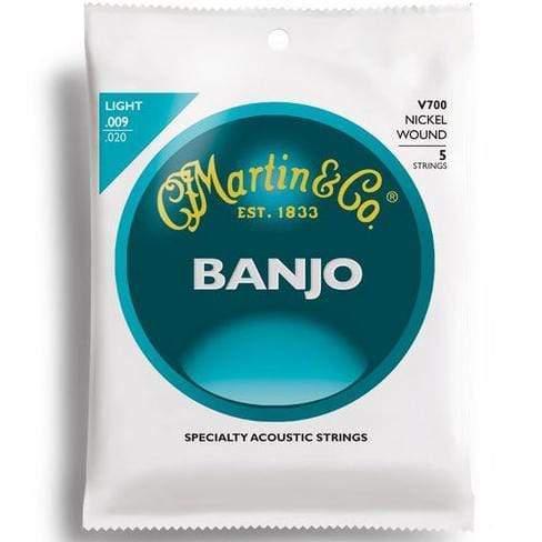 Martin V700 Vega 5-String Banjo Strings - Light Gauge-Martin-Infinite Music