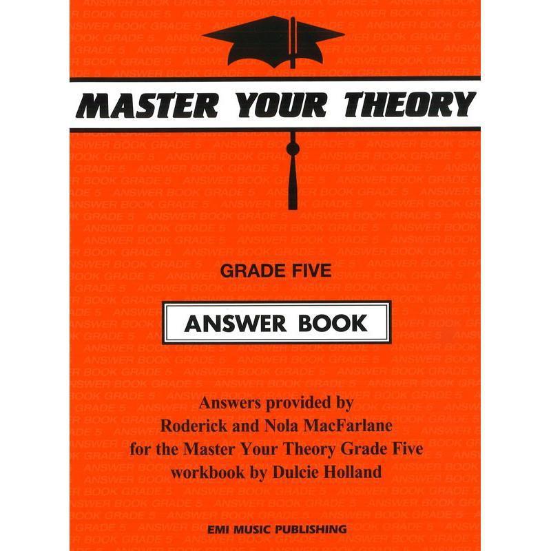 Master Your Theory Grade Five Answer Book-Master Your Theory-Infinite Music