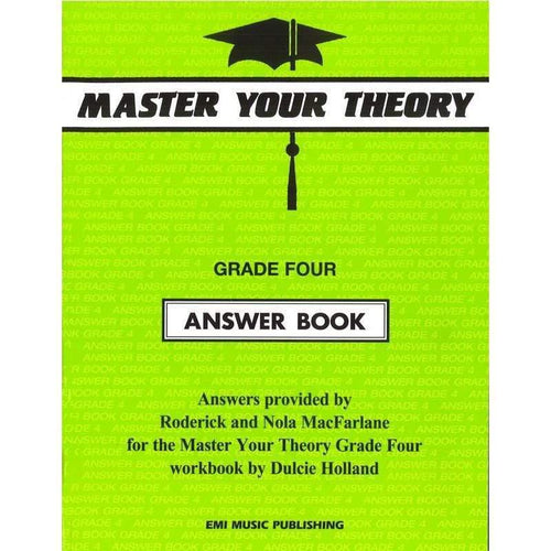 Master Your Theory Grade Four Answer Book-Master Your Theory-Infinite Music