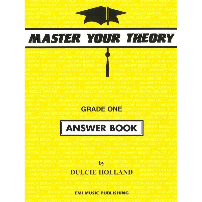 Master Your Theory Grade One Answer Book-Master Your Theory-Infinite Music