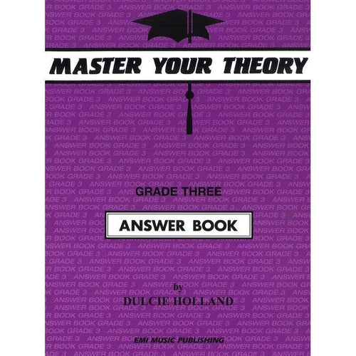 Master Your Theory Grade Three Answer Book-Master Your Theory-Infinite Music