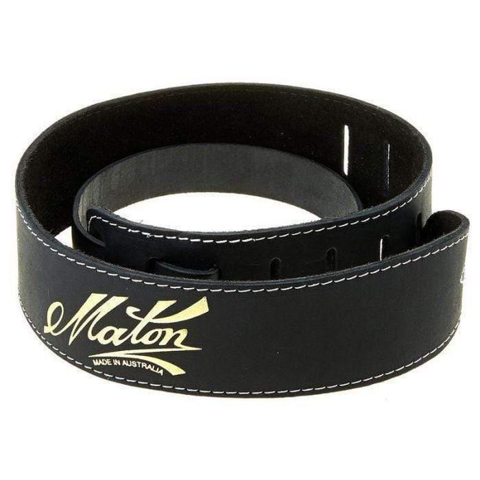 Maton Black Guitar Strap-Maton-Infinite Music
