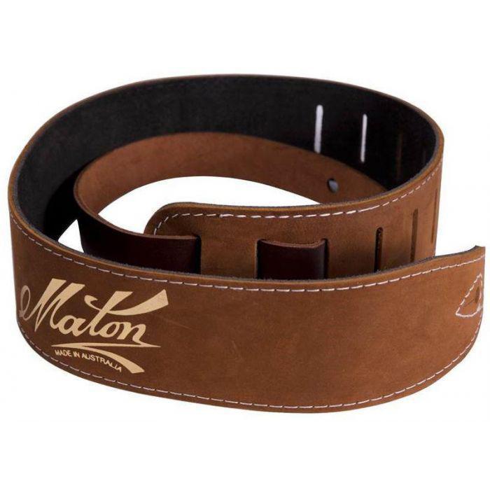 Maton Brown Guitar Strap-Maton-Infinite Music