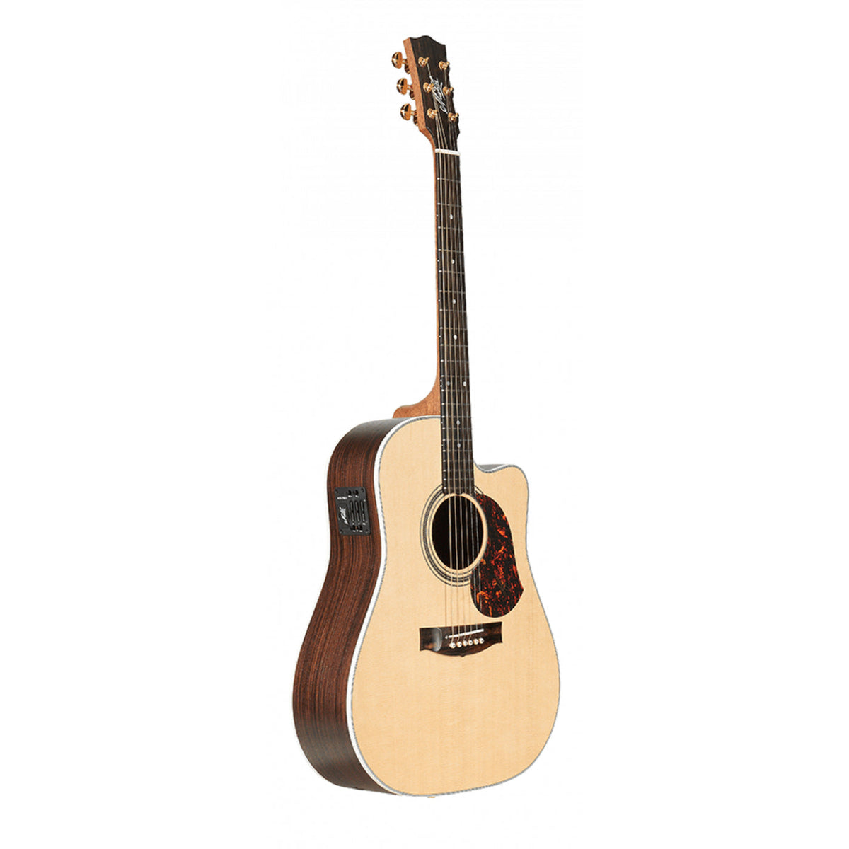 Maton ER90C Acoustic Electric Guitar in Natural Satin W/- Hard Case-Maton-Infinite Music