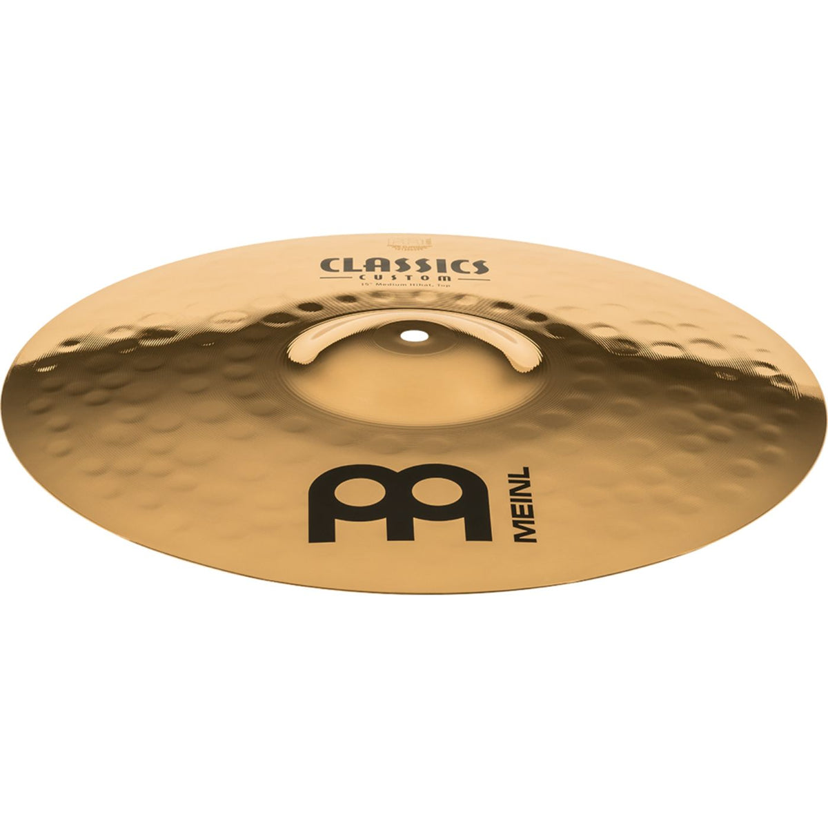 Meinl CC15MH-B 15" Medium Classics Custom Brillant Hi Hat Cymbals-Meinl-Infinite Music