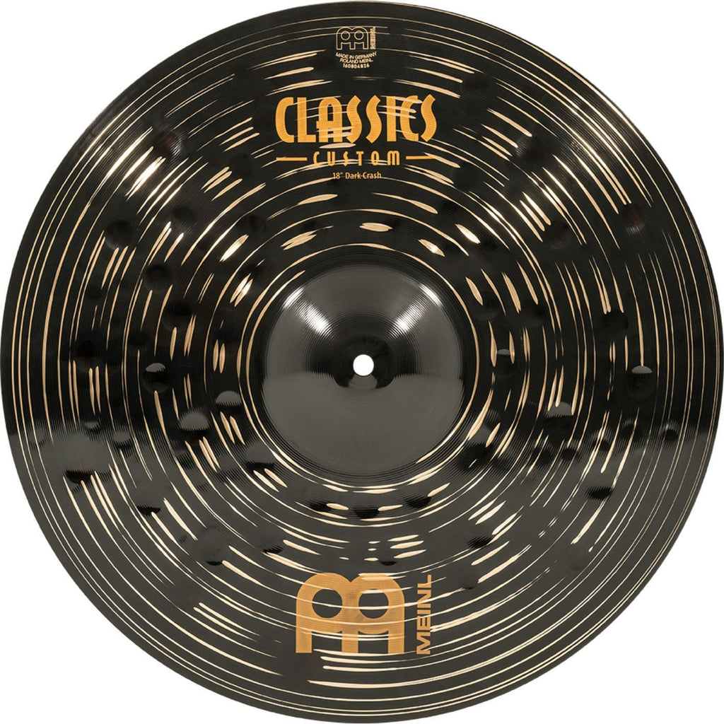 Meinl CC18DAC 18" Classic Customs Dark Crash Cymbal-Meinl-Infinite Music